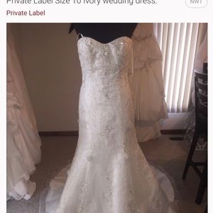 Size 10 wedding dress